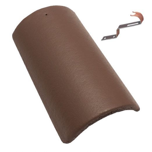 Rundo Sötétbarna Kúpcserép